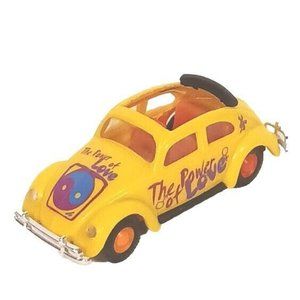 Busch VW Volkswagon Hippie Beetle Kafer Convertable 1:87 Flower Power Germany